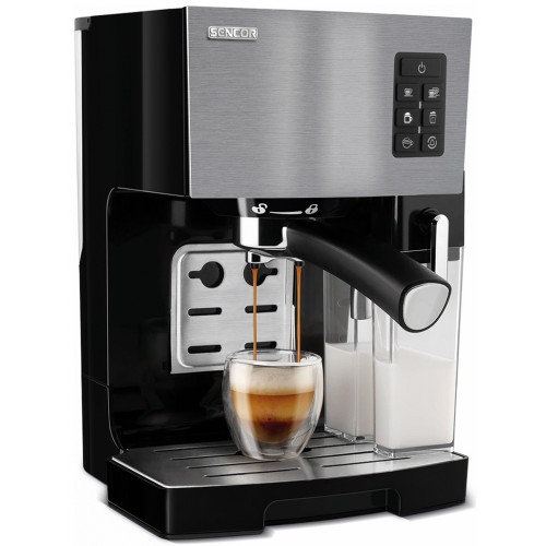 VÝPREDAJ SENCOR SES 4050SS Espresso 41008824 VRÁTENÝ TOVAR, POŠKODENÝ OBAL!!!!