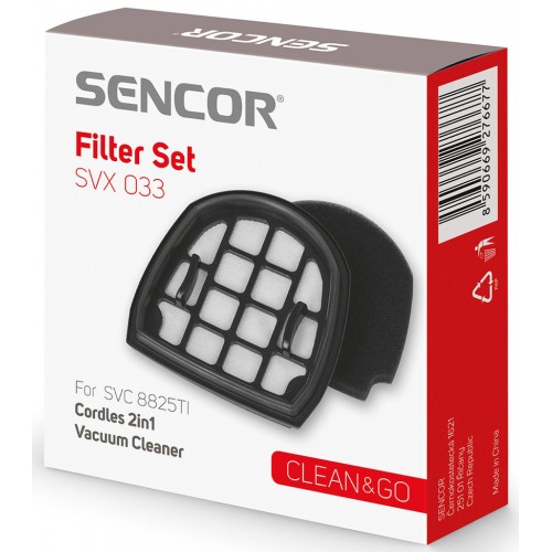 SENCOR SVX 033 sada filtrov k SVC 8825TI 41009860 SENCOR SVX 033 sada filtrov k SVC 8825TI 41009860