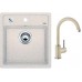 BLANCO SET drez DALAGO 5 + drezová batéria MIDA piesok
