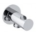 SAPHO Vývod sprchy s držiakom 1/2 ", okrúhly, chróm SG203
