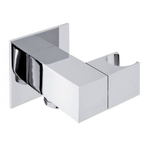 SAPHO Držiak sprchy otočný s vyústením, 1/2 ", chróm SG301 SAPHO Držiak sprchy otočný s vyústením, 1/2 ", chróm SG301