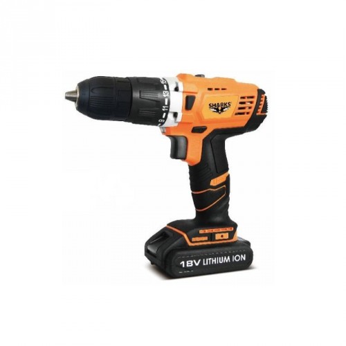 SHARKS SH 1830 li-ion 50 NM Akumulátorová vŕtačka SHK463 SHARKS SH 1830 li-ion 50 NM Akumulátorová vŕtačka SHK463