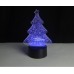 SHARKS 3D LED lampa Vianočný stromček SA098