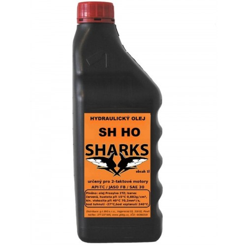 SHARKS hydraulický olej 1l SH HO