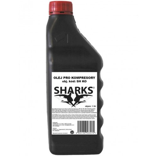SHARKS kompresorový olej 1l SH KO SHARKS kompresorový olej 1l SH KO