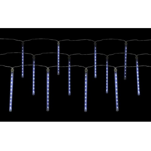 SHARKS Vianočné osvetlenie Padajúci sneh sa 100 LED diódami, biela SA095