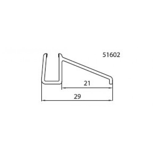 RONAL oblúkové tesnenie na PLSR s rádiusom 550 mm 51602PLSR55L RONAL oblúkové tesnenie na PLSR s rádiusom 550 mm 51602PLSR55L