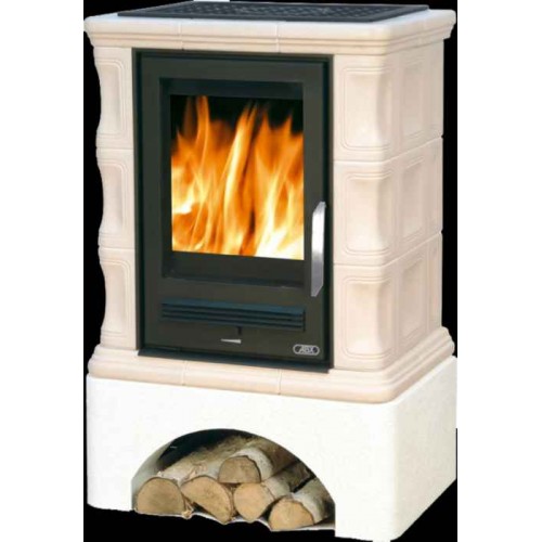 ABX Regina Zehendner, kachľové pece na drevo s plechovou vložkou, siena