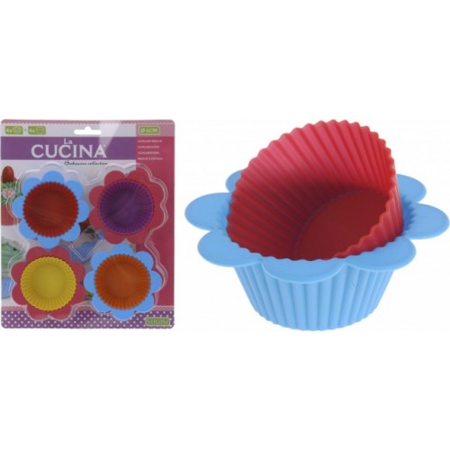 EXCELLENT Forma na muffiny silikónová, súprava 8 ks KO-641501190