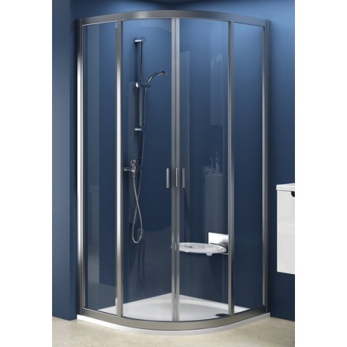 RAVAK Supernova SKCP4-90 Free sprchový kout, R50, satin + transparent 31176U00Z1 