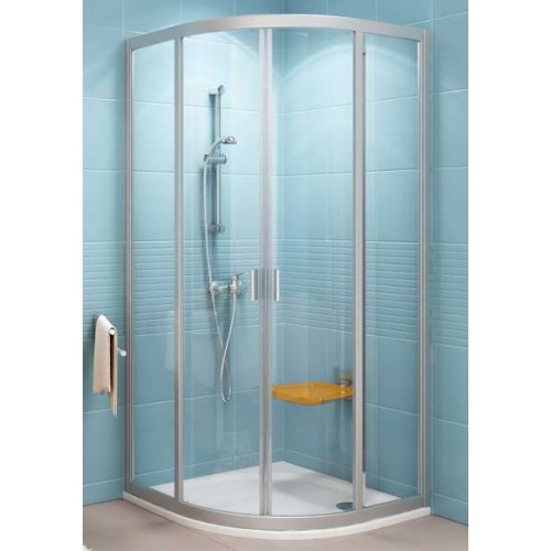 RAVAK Supernova SKCP4-80 Free sprchovací kút, R50, white + transparent 31146100Z1