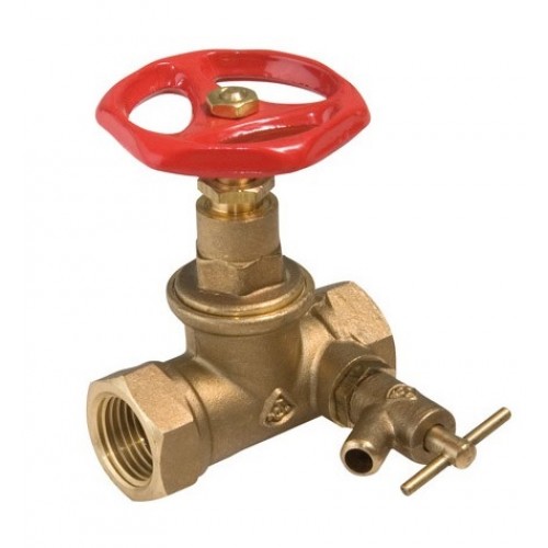 SLOVARM Ventil priamy s vypúšťaním K-125T 3/4", 41095 SLOVARM Ventil priamy s vypúšťaním K-125T 3/4", 41095