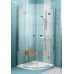 RAVAK SMARTLINE SMSKK4-80 štvrťkruhový sprchovací kút, chróm + transparent 3S244A00Y1