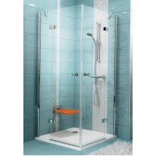 RAVAK SMARTLINE SMSRV4-90 rohový sprchovací kút, chróm + transparent 1SV77A00Z1