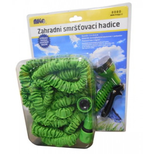 Záhradná  hadica Flexi Magic Hose 7.5/22.5m  s striekacou pištoľou + spojky, 8080