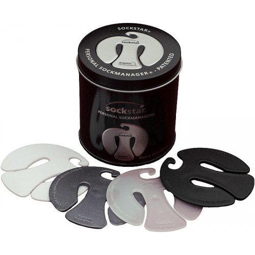 Sockstar Premium Gift Box - Black & White Edition Štipce na ponožky 20 ks Sockstar Premium Gift Box - Black & White Edition Štipce na ponožky 20 ks
