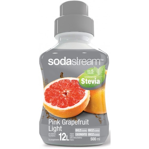 Sirup Stevia ružový grep light 500 ml SODASTREAM