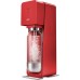 Výrobník sódovej vody SOURCE Red metal sada SODASTREAM
