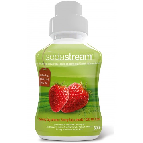 SODASTREAM Príchuť ZELENÝ ČAJ - JAHODA 500ml 42003931