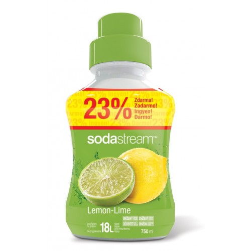 VÝPREDAJ Sirup Lemon Lime Veľký 750 ml SODASTREAM, Prešla DÁTUM EXPIRÁCIA