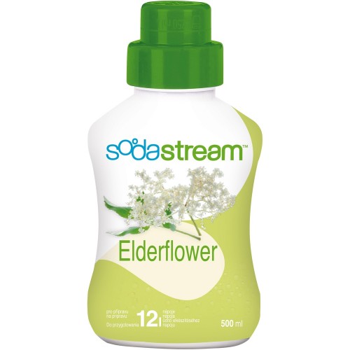 VÝPREDAJ Sirup Bazový kvet 500 ml SODASTREAM  PROŠLÉ - DATUM SPOTŘEBY 14.11.2014