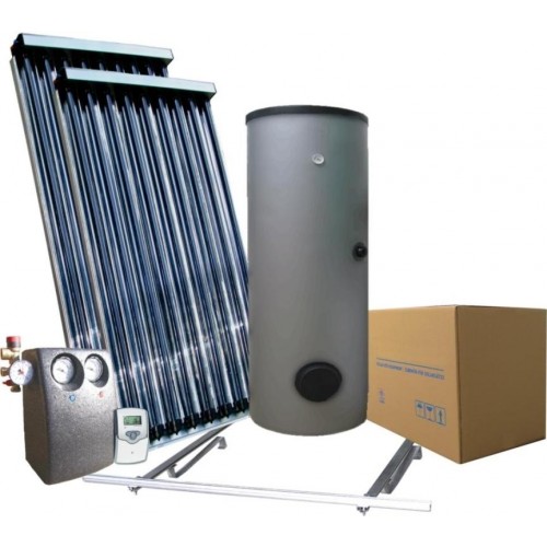 Solární paket Space Energy 200 V - pro rovnou střechu - 2x kolektory Solární paket Space Energy 200 V - pro rovnou střechu - 2x kolektory
