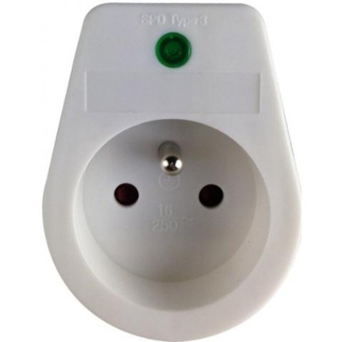 Solight prepäťová ochrana do zásuvky PO20, 236J, 1z, kontrolka Solight prepäťová ochrana do zásuvky PO20, 236J, 1z, kontrolka