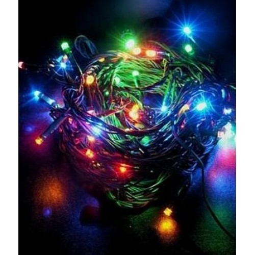 Vianočné osvetlenie 12,6 m, 180 LED - programovateľné - FAREBNÉ VS461