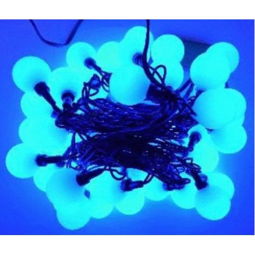 Vianočné osvetlenie Guľa 2,5 cm - 40 LED - STUDENEJ BIELE VS5201