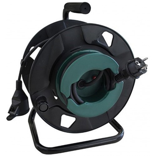 SOLIGHT Predlžovací prívod na bubne 1zás. 50m, gumový PB31