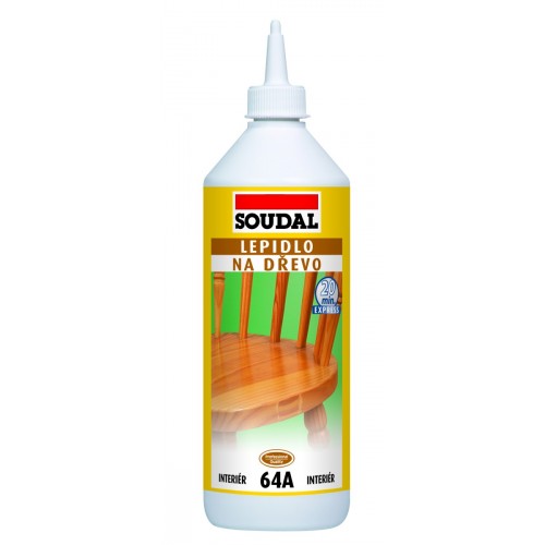 SOUDAL 62A lepidlo na drevo 5 kg, biela