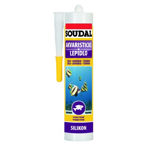 SOUDAL akvaristické lepidlo 310 ml, transparentné