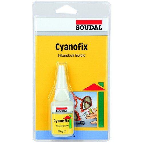 SOUDAL Cyanofix 84A sekundové lepidlo 20 g