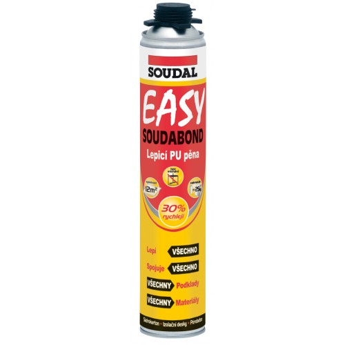 SOUDAL EASY SOUDABOND GUN PU lepidlo v aerosólovom balení 750 ml