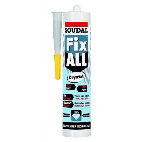 VÝPREDAJ SOUDAL FIX ALL CLASSIC lepiaci tmel 290 ml, čierny prešla DÁTUM EXSPIRÁCIE 9/16