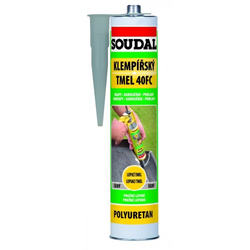 SOUDAL klampiarsky tmel 310 ml, sivý