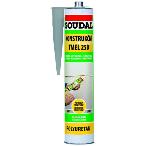 SOUDAL 25D konštrukčný tmel 310 ml, sivá (polyuretánový)