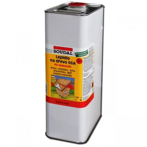 SOUDAL 66A polyuretánové lepidlo na drevo 5 kg