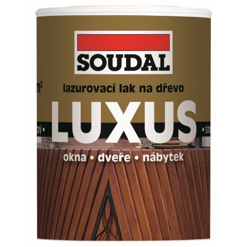 SOUDAL LUXUS LAZURA lazúrovací lak 0,75l, dub