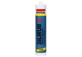 SOUDAL SILIRUB 2 neutrálny silikónový tmel 310 ml, biela