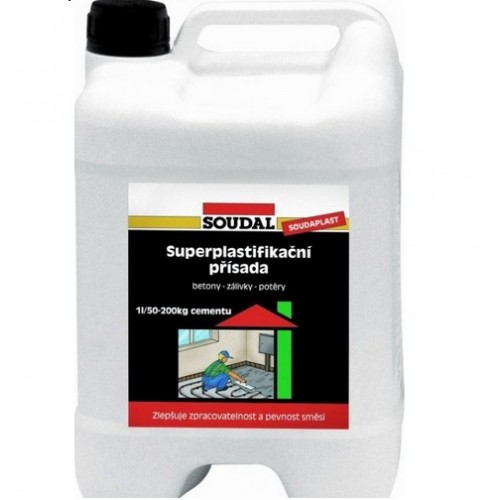 SOUDAL Soudaplast Superplastifikačná prísada 5 L