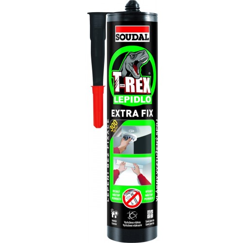 SOUDAL T-REX EXTRA FIX montážne lepidlo 380 g