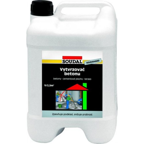 SOUDAL Soudahard vytvrdzovač betónu 5 l SOUDAL Soudahard vytvrdzovač betónu 5 l