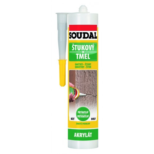 SOUDAL štukový tmel 310 ml SOUDAL štukový tmel 310 ml