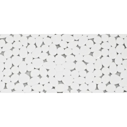 SPIRELLA RIVERSTONE Bezpečnostné podložka 75 x 36 cm white 1008467