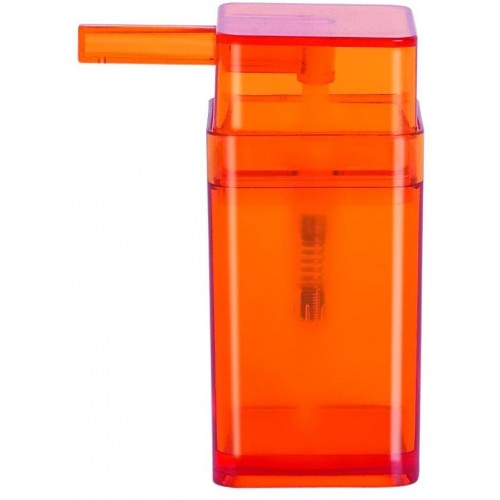 SPIRELLA CUBO Dávkovač mydla clear orange 1015289 SPIRELLA CUBO Dávkovač mydla clear orange 1015289