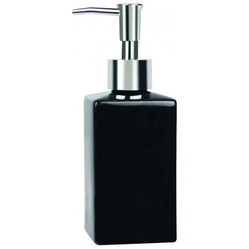 SPIRELLA QUADRO Dávkovač mydla black 1013662 SPIRELLA QUADRO Dávkovač mydla black 1013662