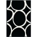 SPIRELLA PEBBLES Kúpeľňová predložka black 55 x 65 cm 1009524
