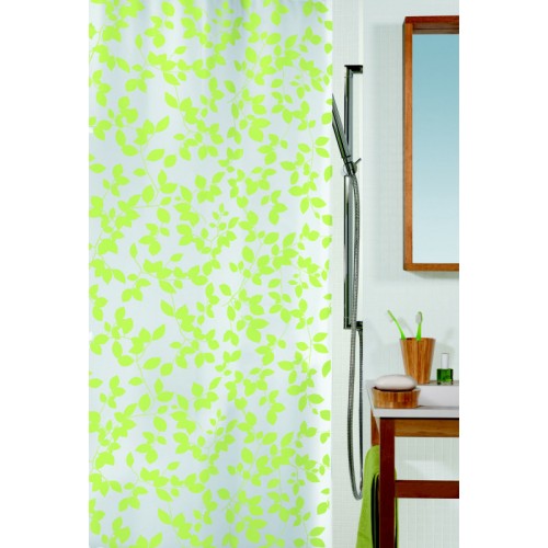 SPIRELLA BLATT Sprchový záves light green 180 x 200 cm 1008184