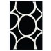 SPIRELLA PEBBLES Kúpeľňová predložka black 60 x 90 cm 1009525